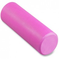 Ролик массажный для йоги INDIGO Foam roll IN021 15*45 см Розовый